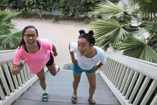 Student Life Dining Hall Steps